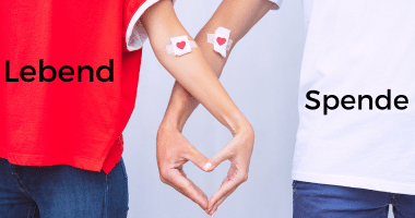 Bei der Lebendspende gelten besondere sozialrechtliche Regelungen